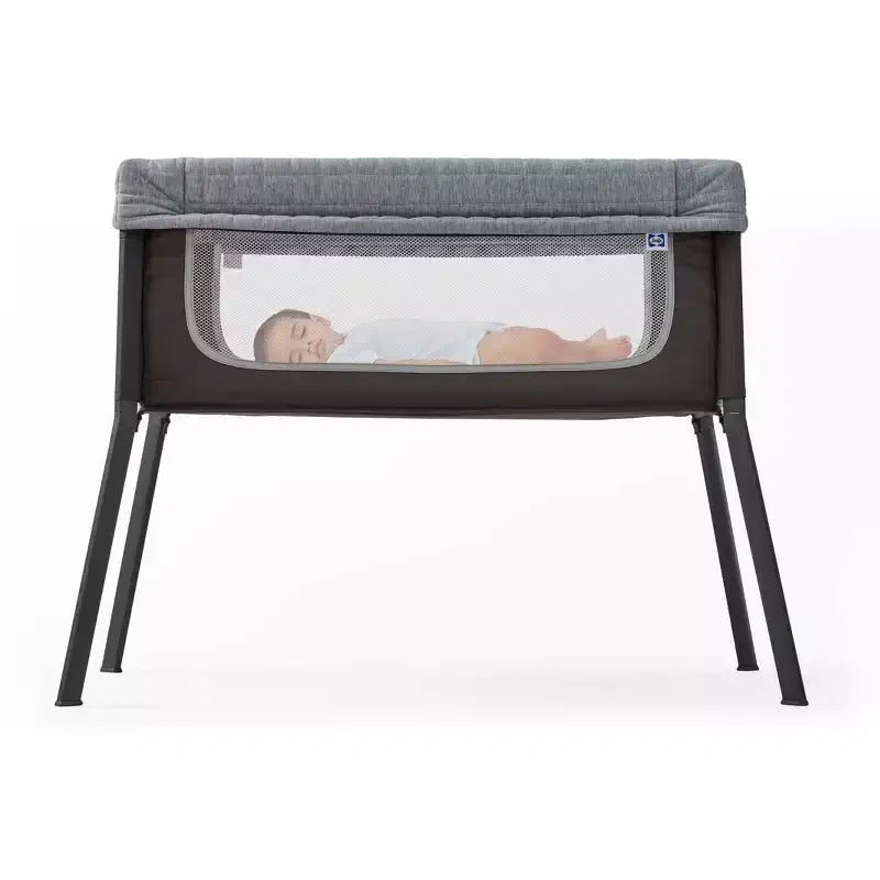 Soft Breathable Lightweight Bassinet - Gray