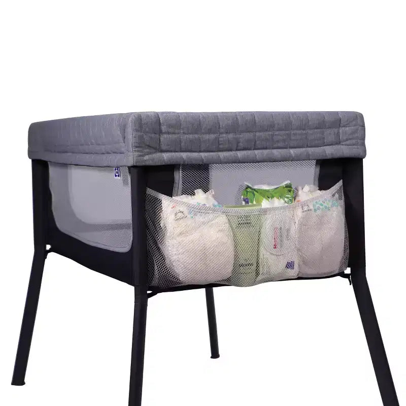Soft Breathable Lightweight Bassinet - Gray