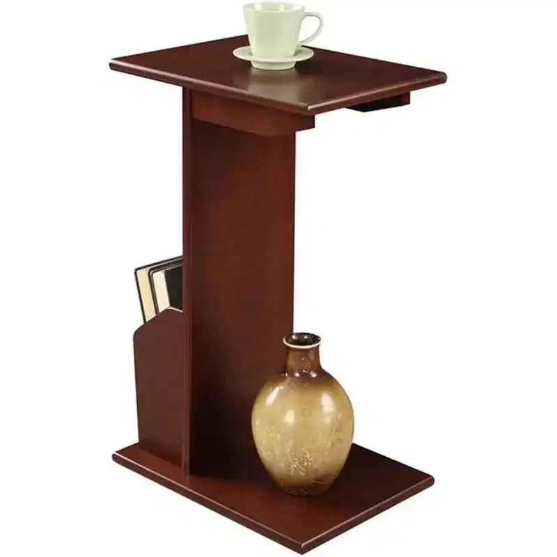 Round Wood Table Top End Table 1 -piece
