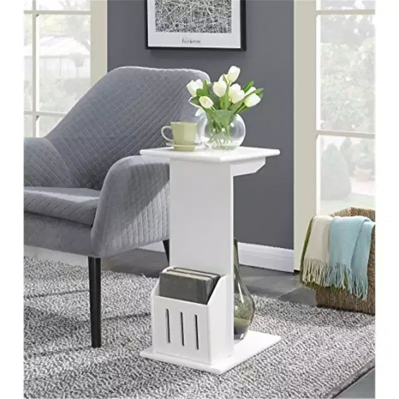 Round Wood Table Top End Table 1 -piece