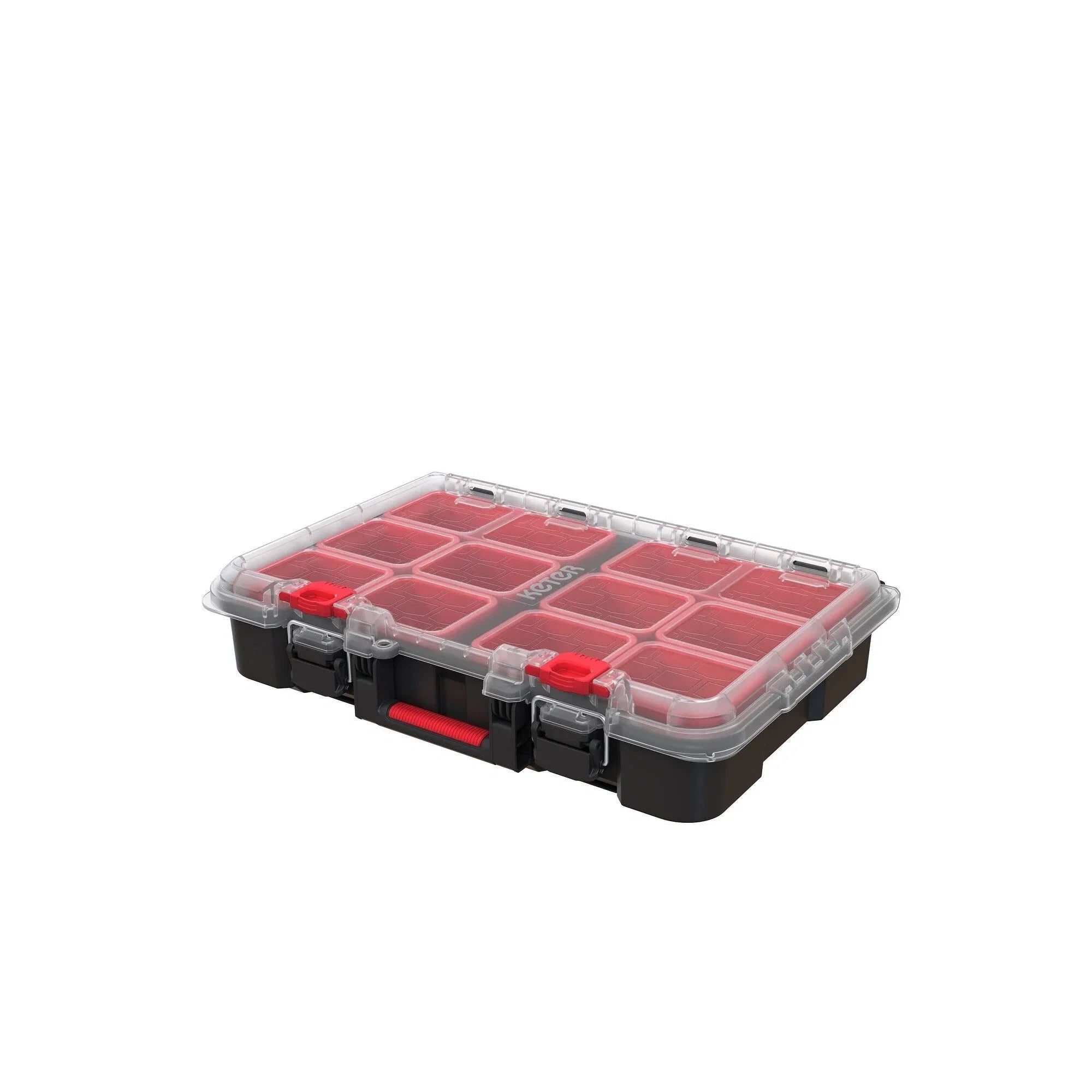 Keter Stack-n-Roll – Système modulaire 3 pièces de rangement et d'organisation d'outils mobile en résine durable