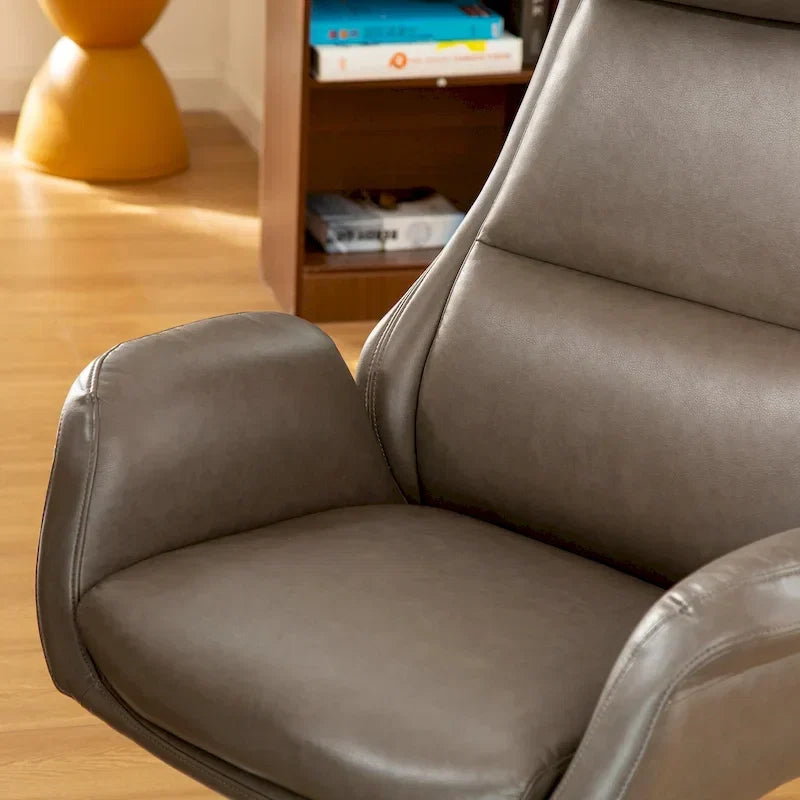 Chaise de bureau en similicuir - Pivotante - Plusieurs coloris