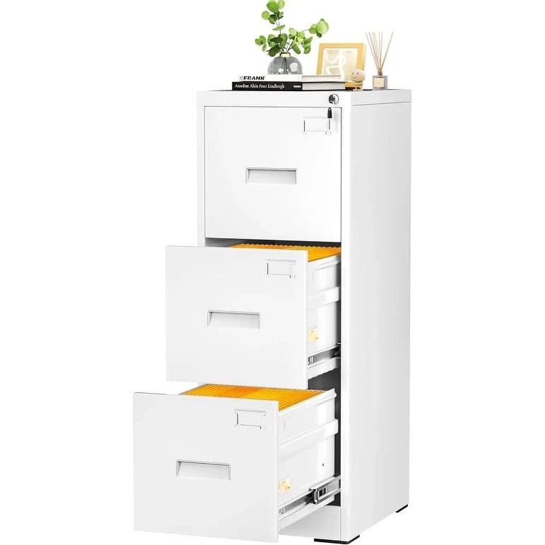 Classeur mobile/vertical à 3 tiroirs pour bureau à domicile