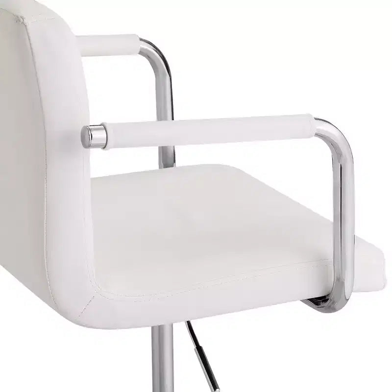 VECELO Rolling Work Chair for Home Office Desk Adjustable Height
