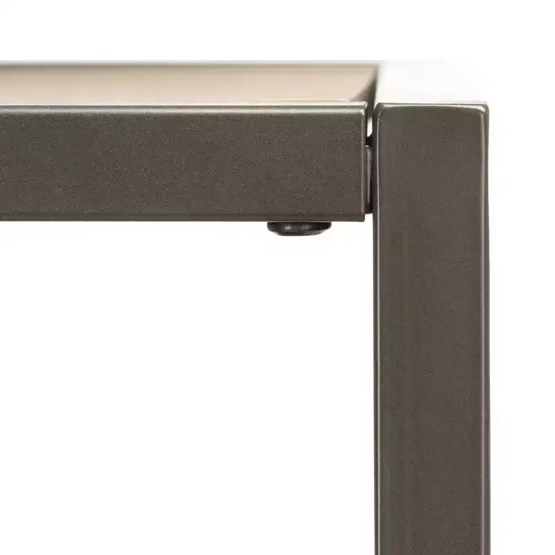 5 Shelf 1 Drawer Etagere - Rustic Oak/Gunmetal