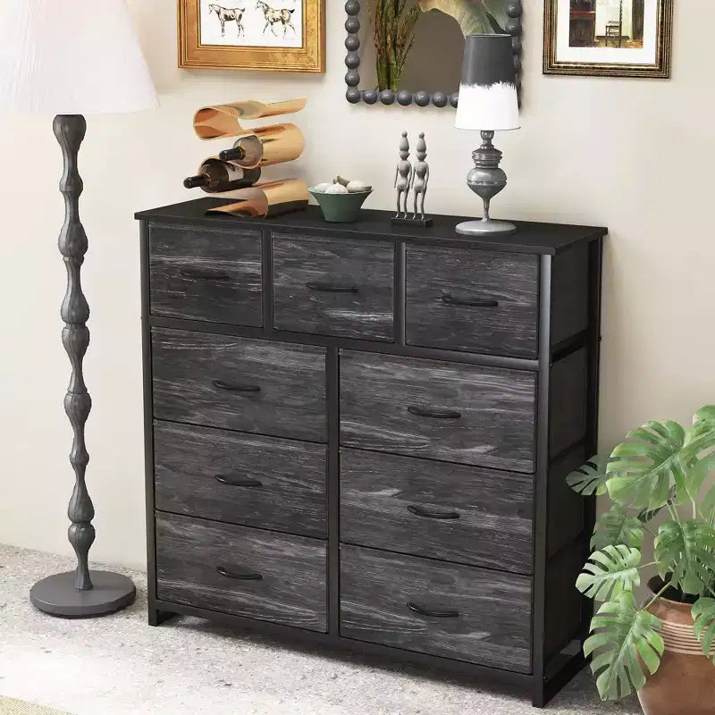 9 Drawer Storage Dresser Chest