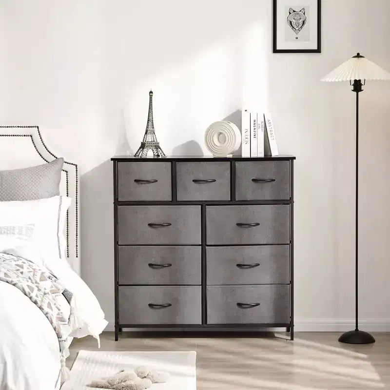9 Drawer Storage Dresser Chest
