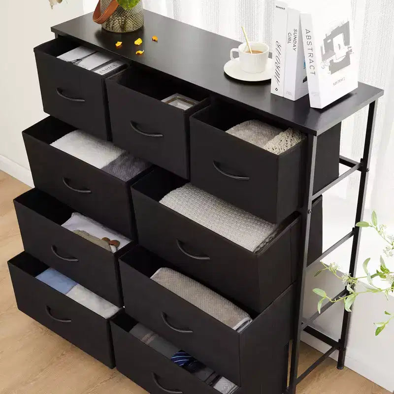 9 Drawer Storage Dresser Chest