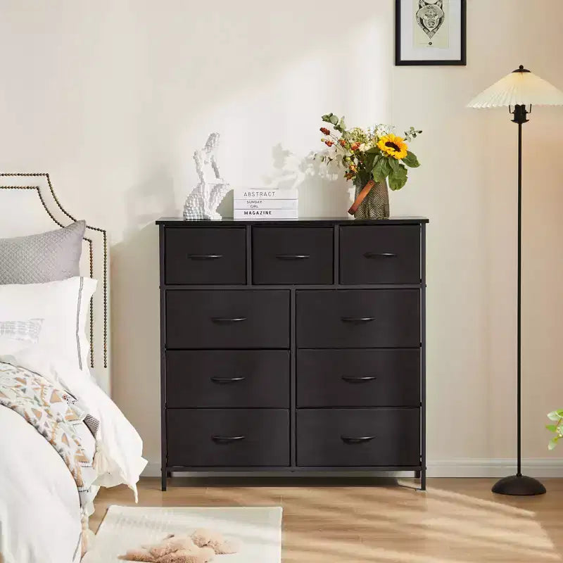 9 Drawer Storage Dresser Chest
