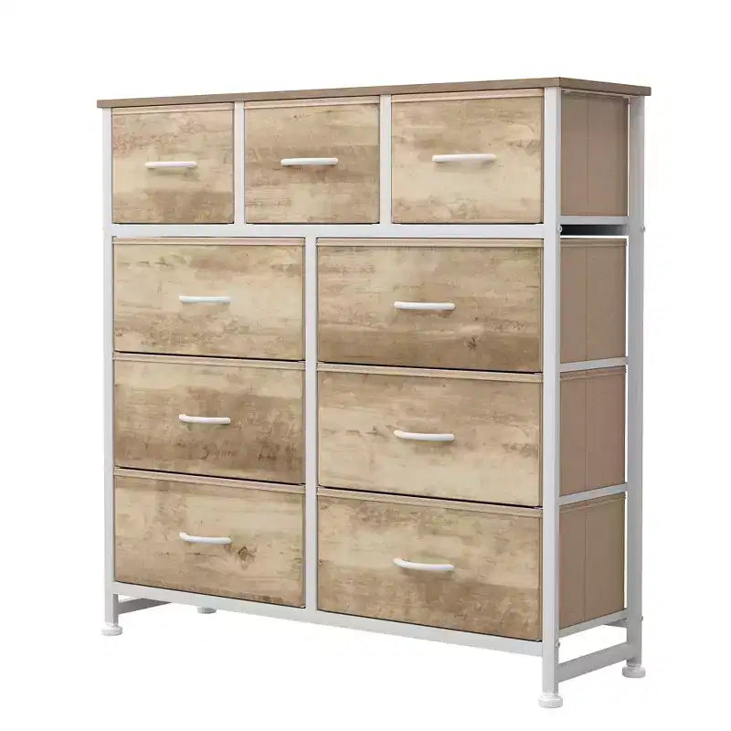 9 Drawer Storage Dresser Chest