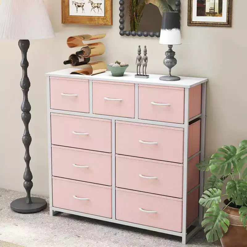 9 Drawer Storage Dresser Chest