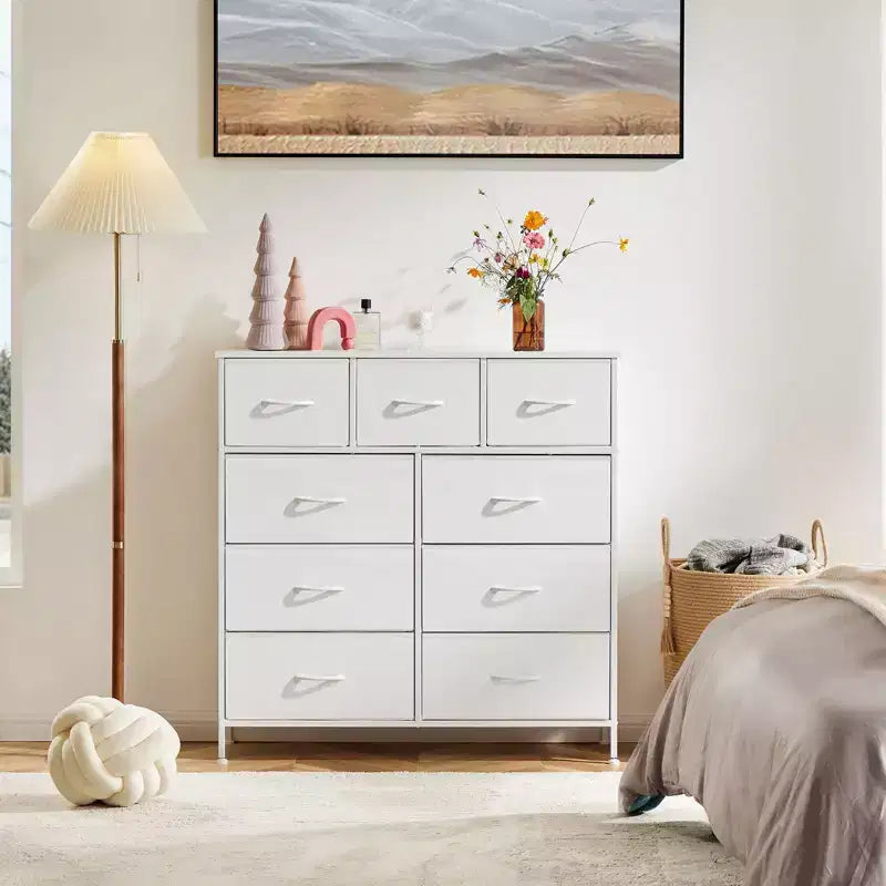 9 Drawer Storage Dresser Chest