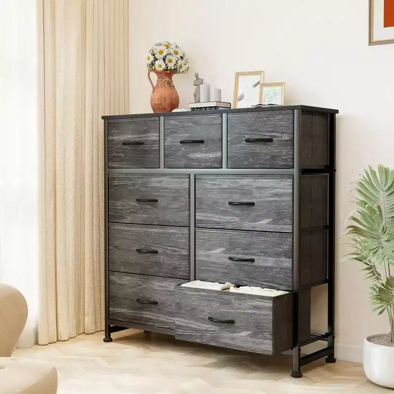9 Drawer Storage Dresser Chest