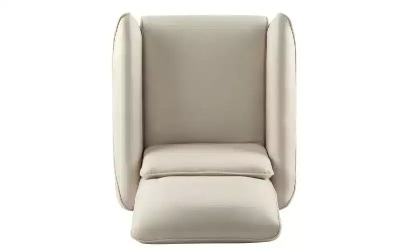 Owen Upholstered Recliner Chair with Rubberwood Tapered Legs