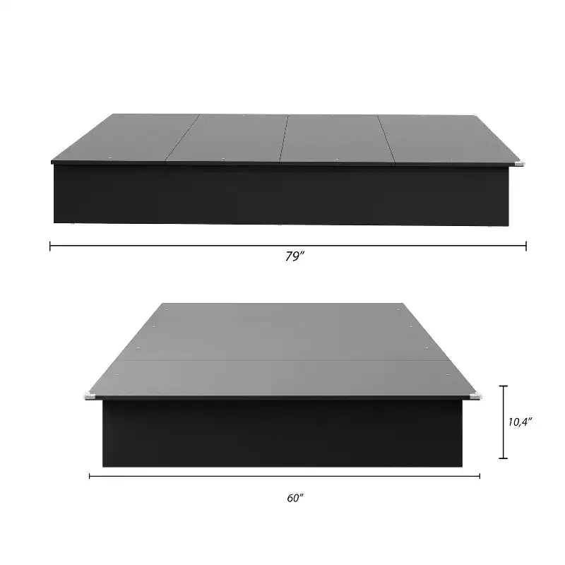 Platform Bed No Box Spring Needed