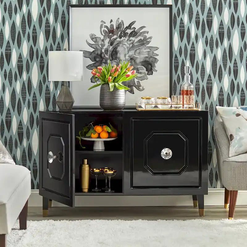angelo:BUFFET/MEUBLE TV JASLENE GLOSSY GLAM