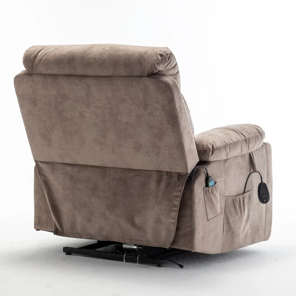 Fauteuil inclinable électrique releveur de massage chauffant