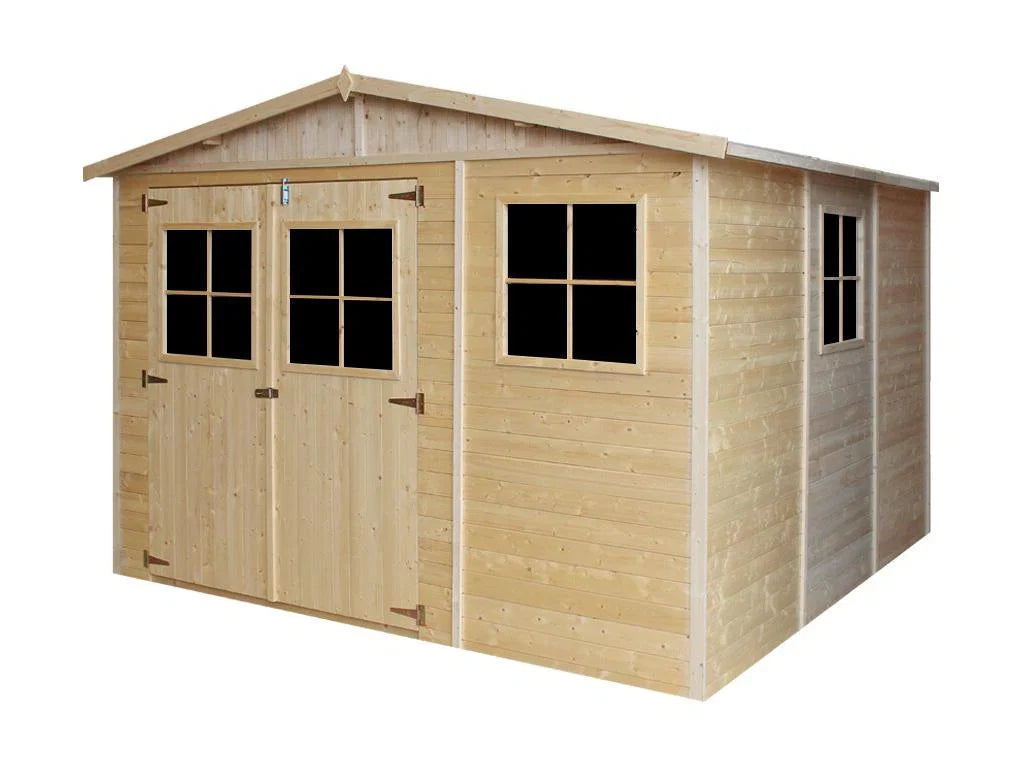 Abri de jardin en bois - Beige (m335)