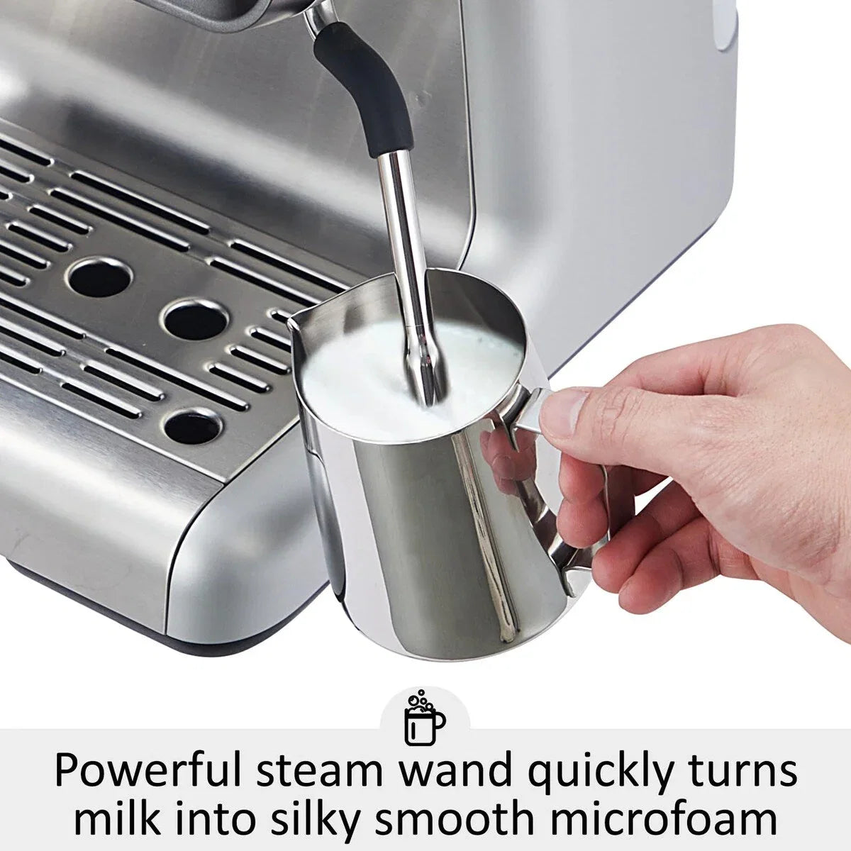 Machine à café expresso, avec moulin, réservoir d'eau de 2,8 L