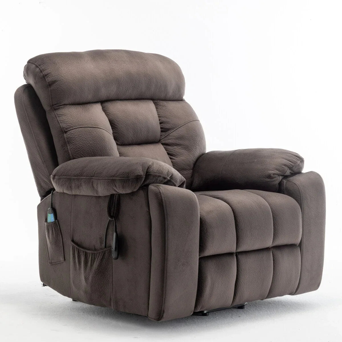 Fauteuil inclinable électrique releveur de massage chauffant