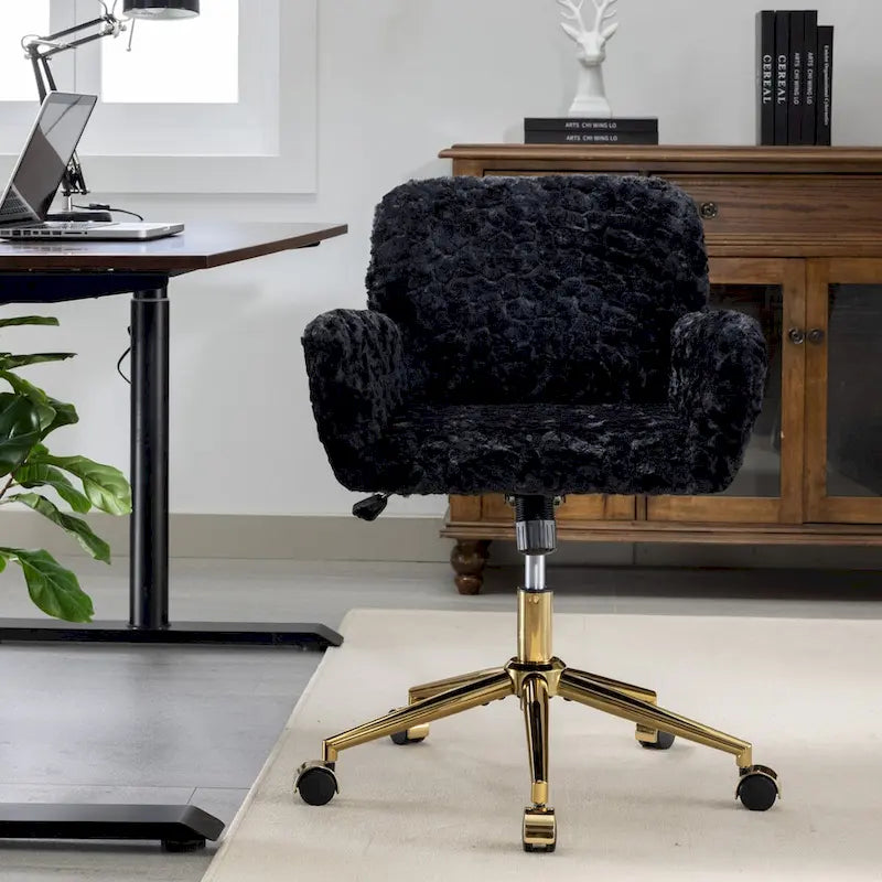 Chaises de bureau pivotantes réglables, chaises de coiffeuse.